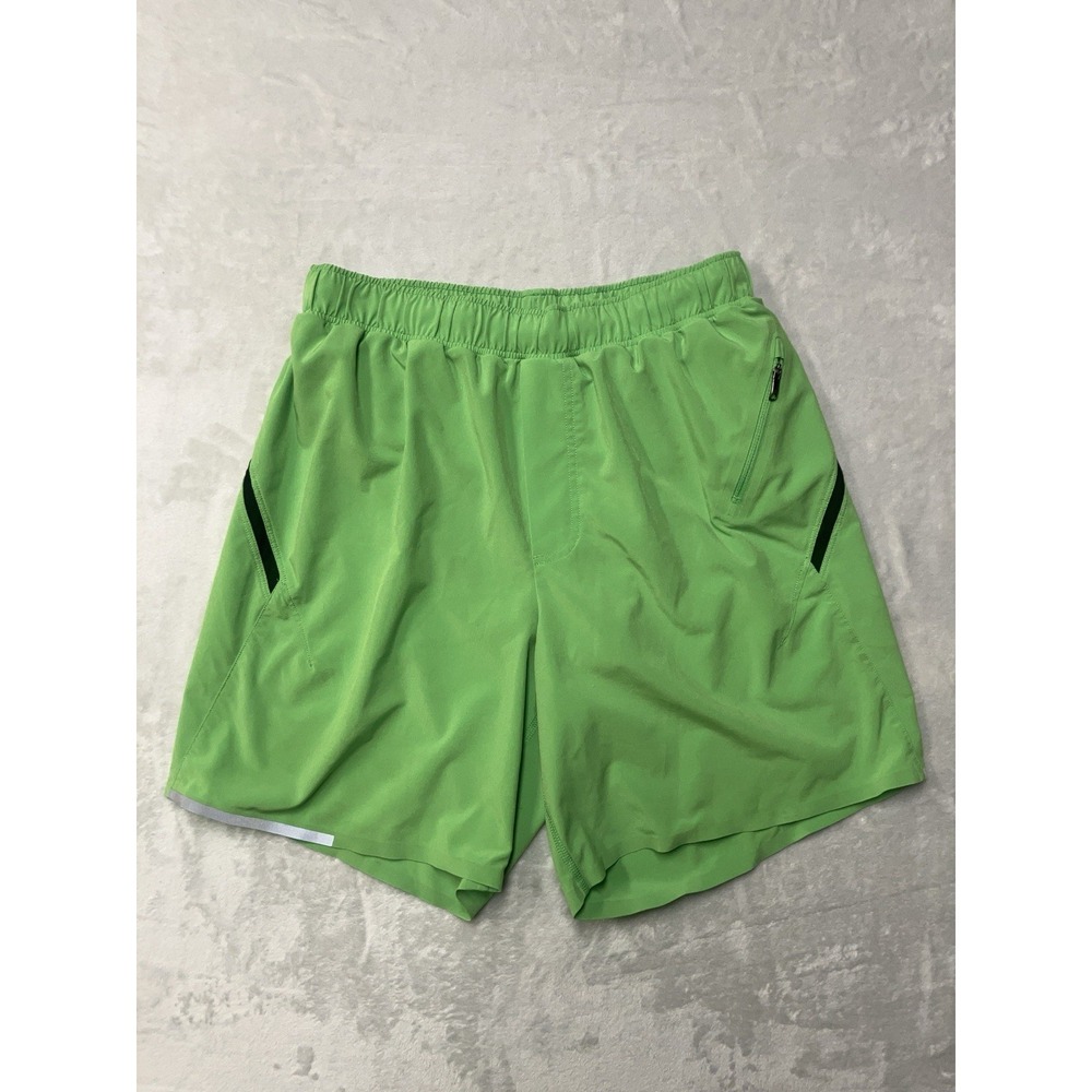 lululemon athletica Neon Green Men's Athletic Shorts